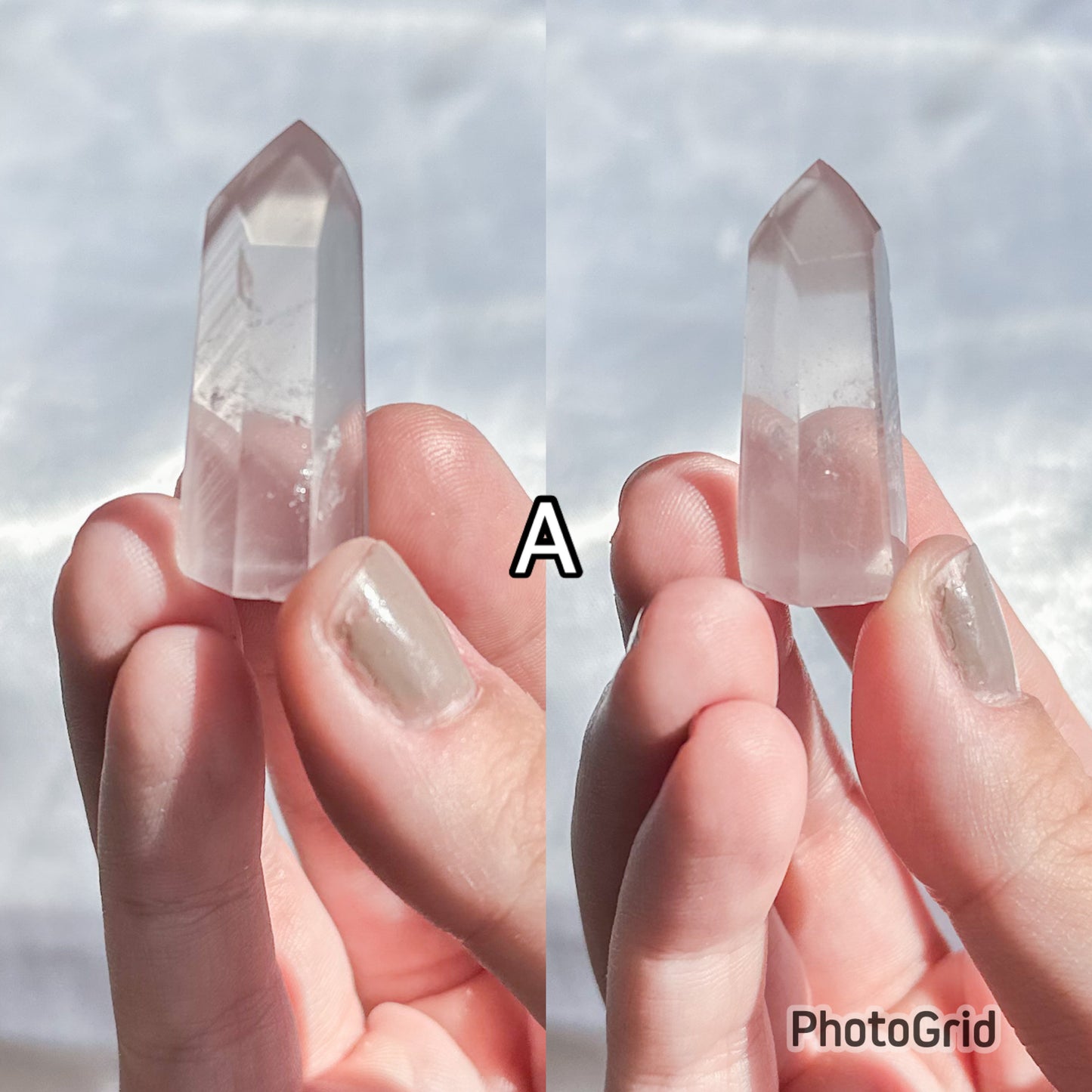 Pink Lithium Quartz Points