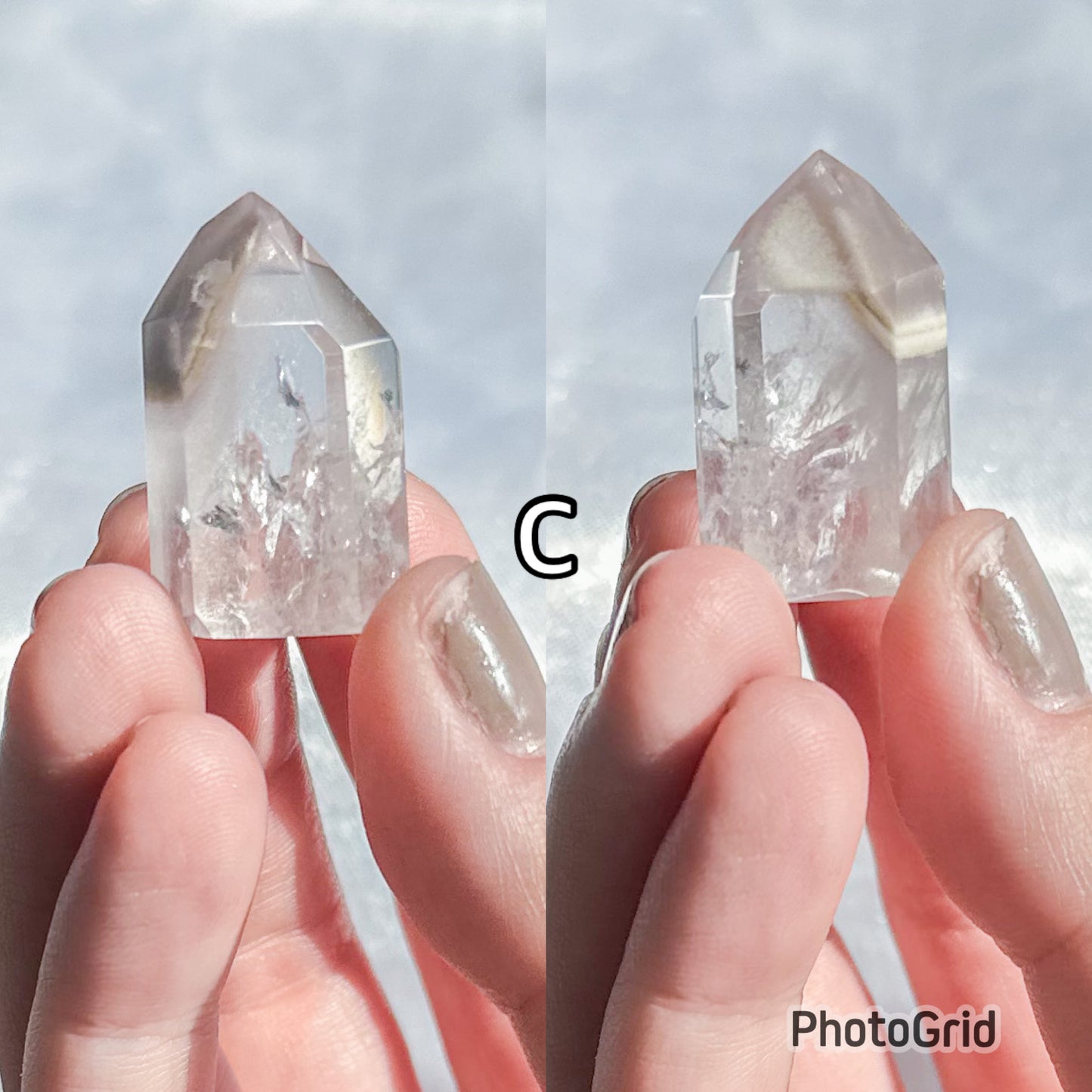 Pink Lithium Quartz Points