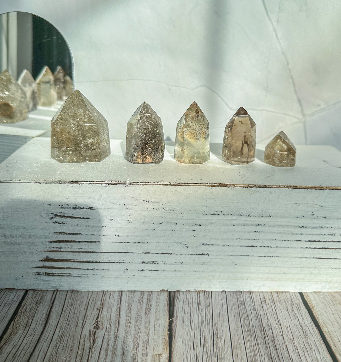 Rutile Quartz Towers