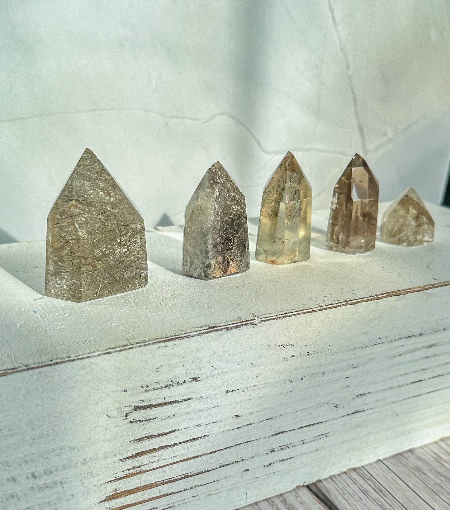 Rutile Quartz Towers