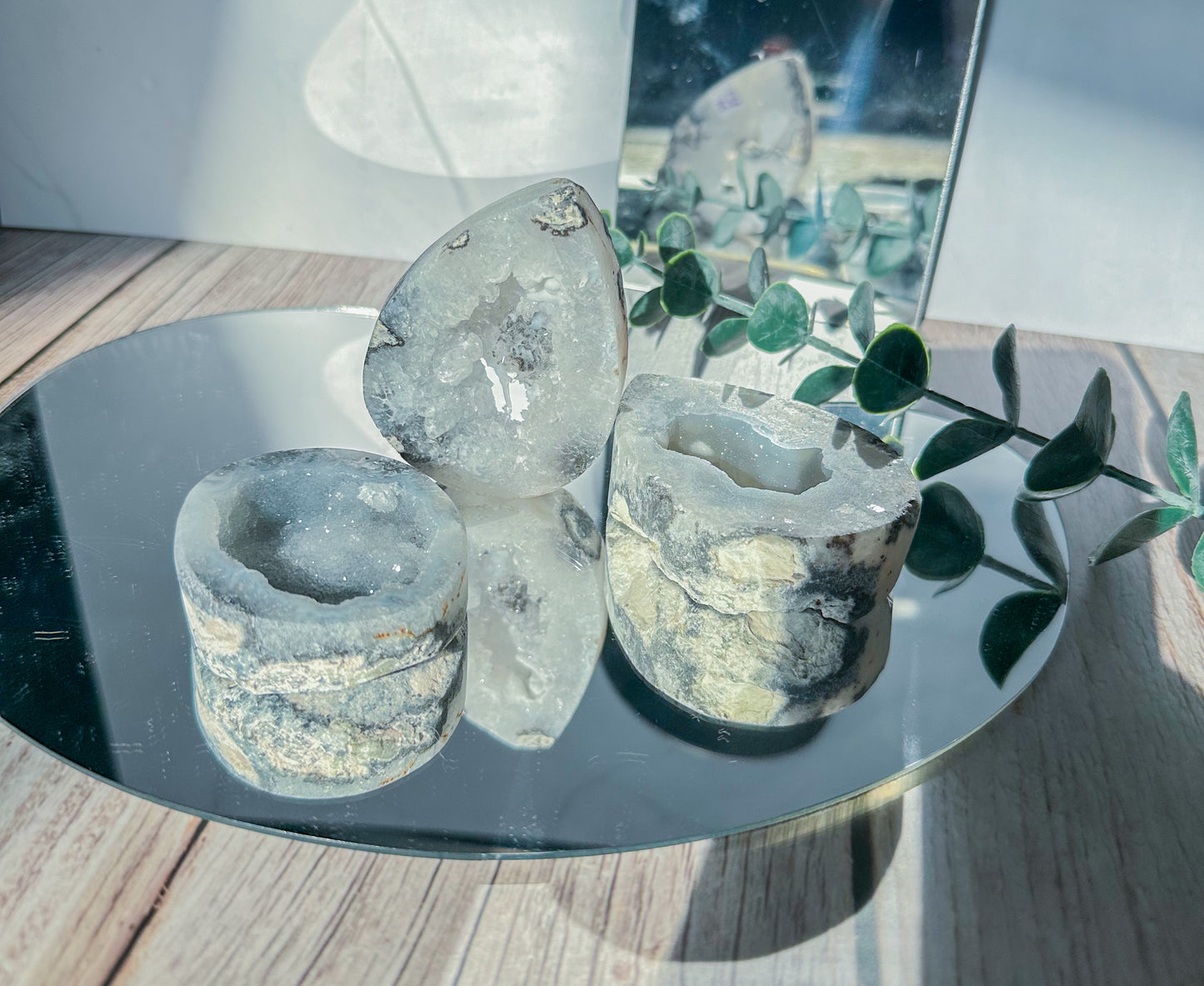 Druzy Quartz Geode Slabs