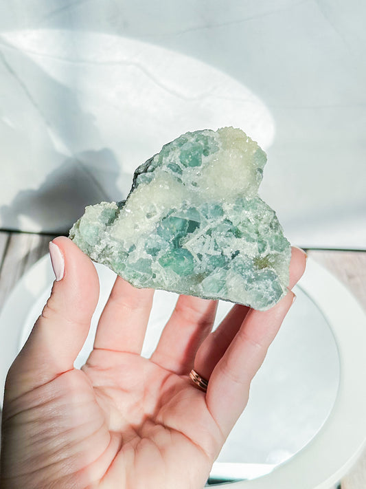 Sugar Fluorite Specimen