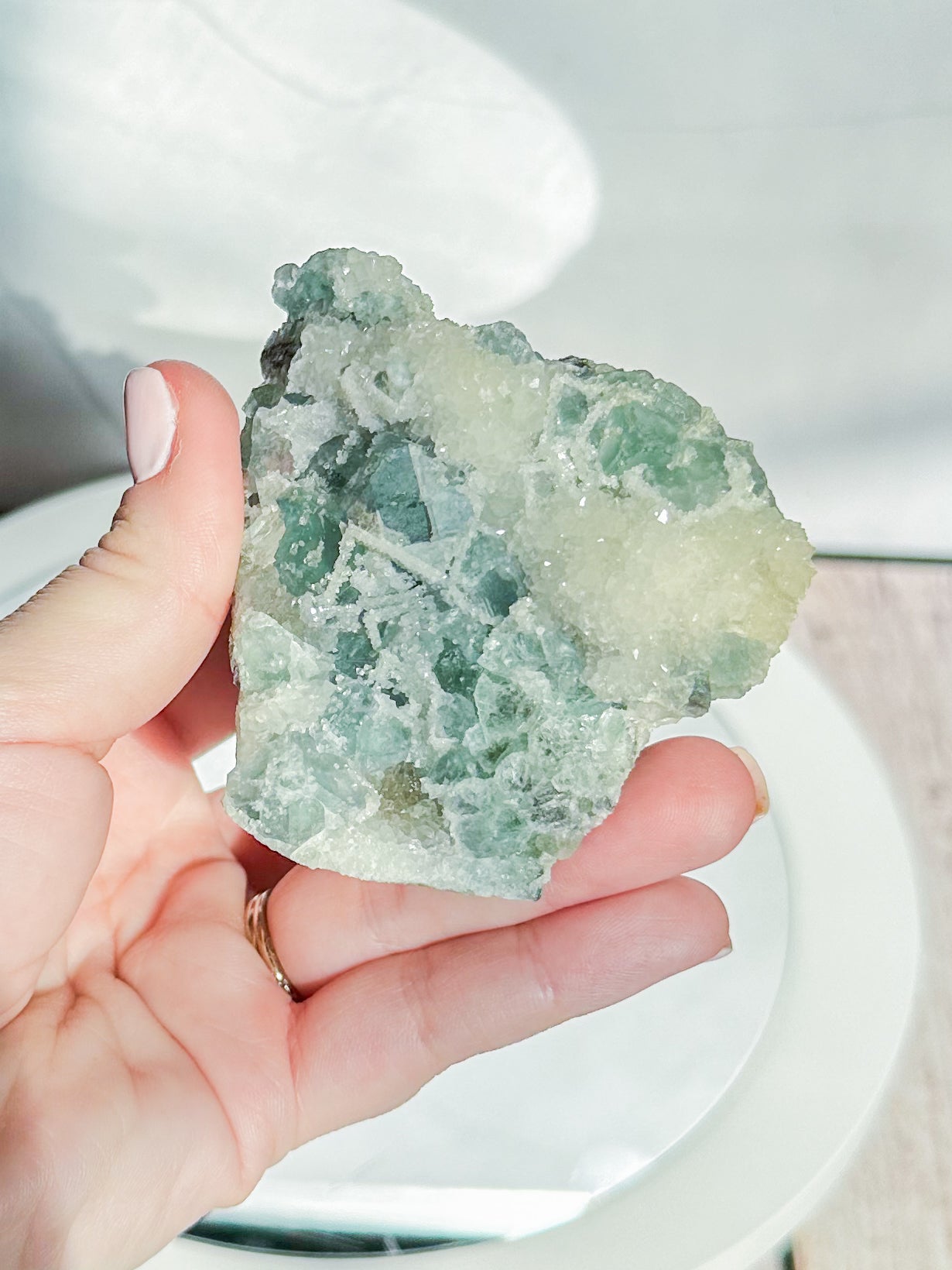 Sugar Fluorite Specimen