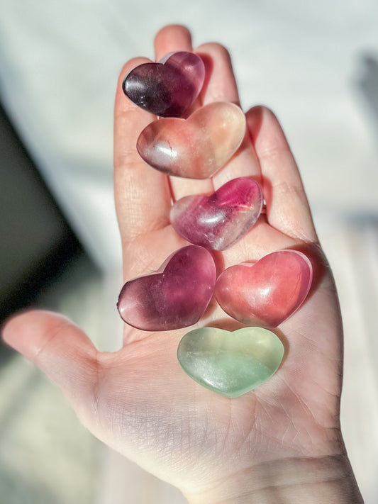 Fluorite Hearts