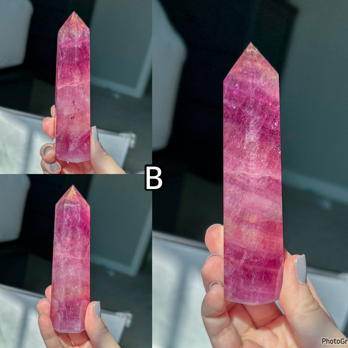 Magenta Fluorite Towers