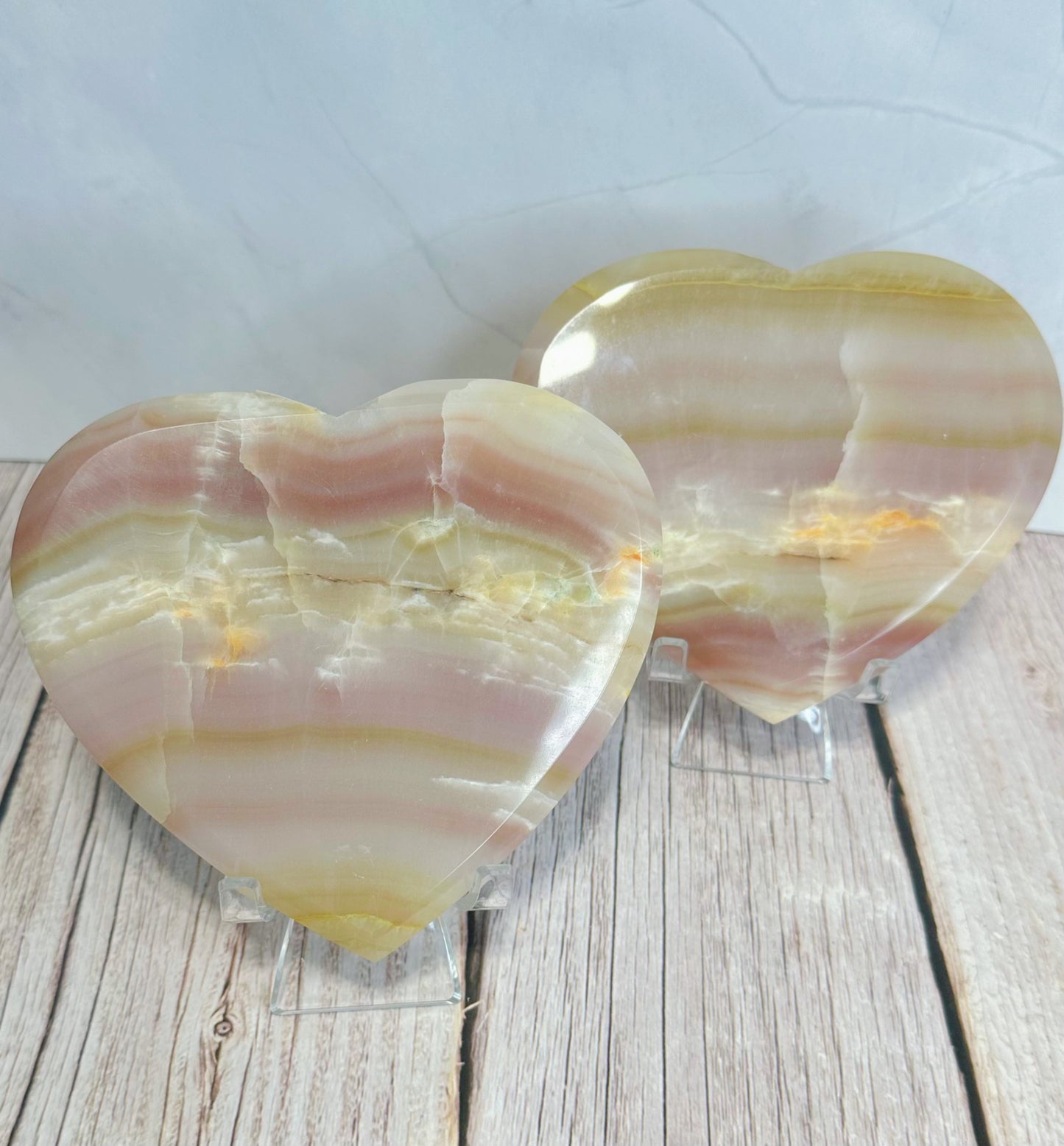 Yanyuan Agate Hearts