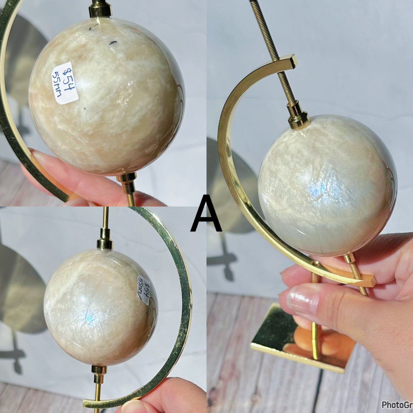 Moonstone Spheres