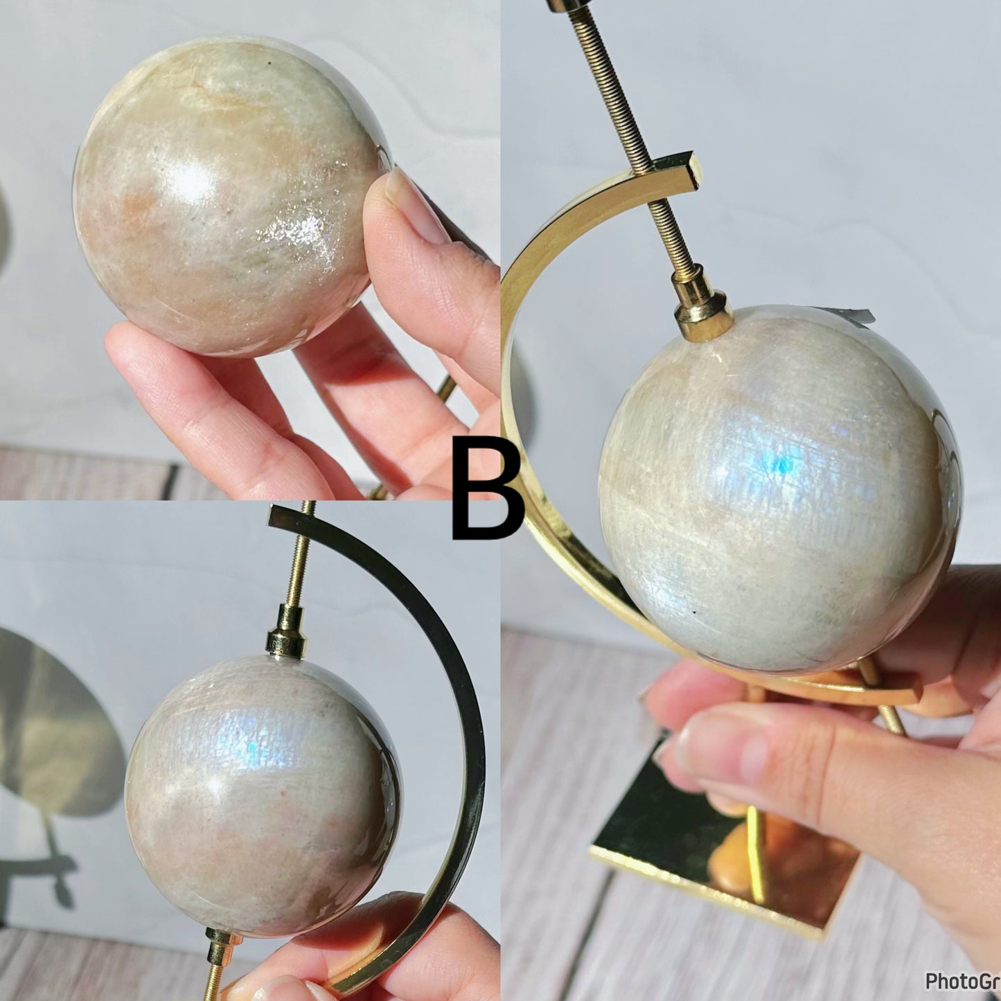 Moonstone Spheres