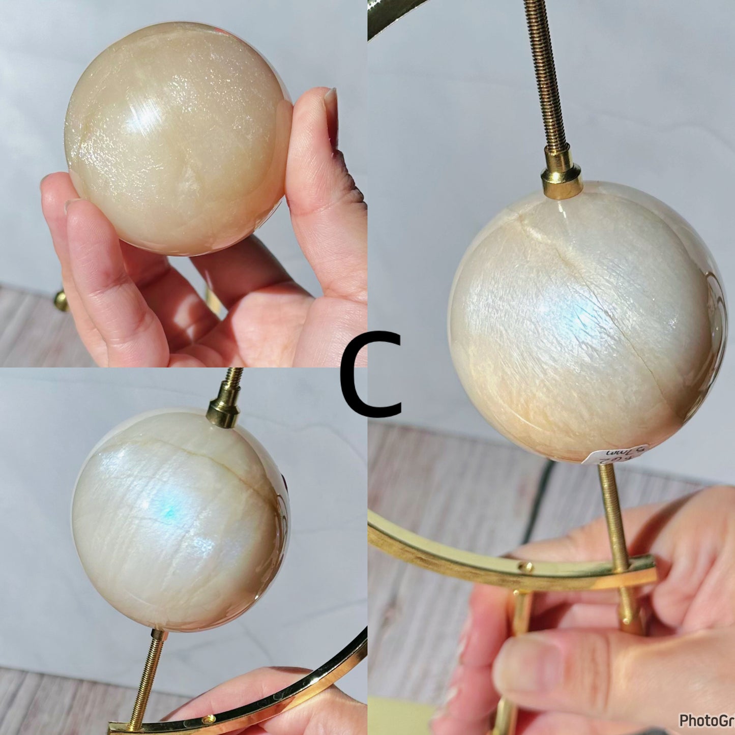 Moonstone Spheres