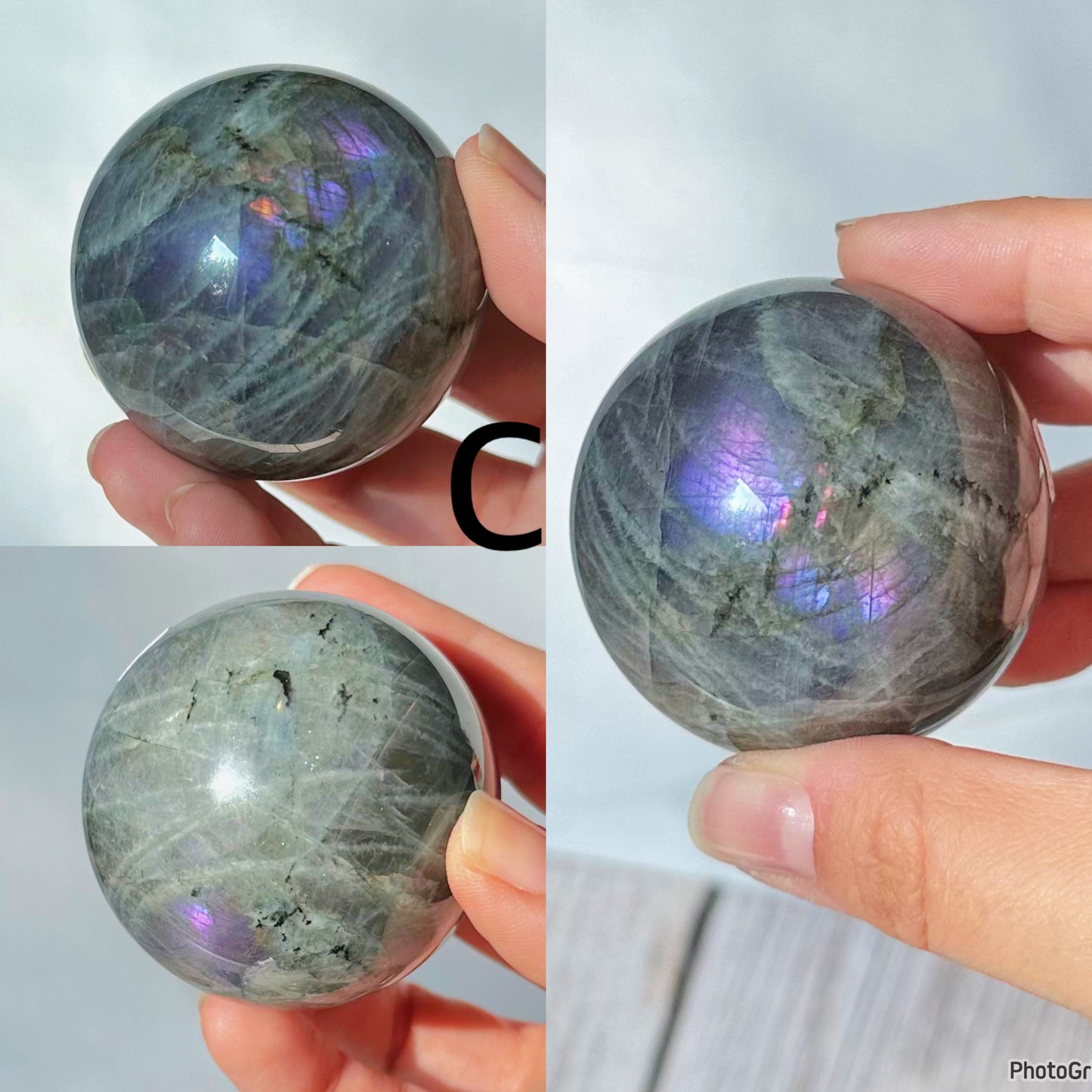 Labradorite Spheres