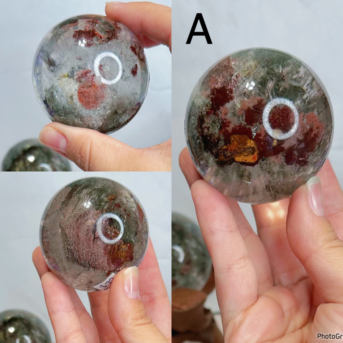 Garden Quartz Spheres