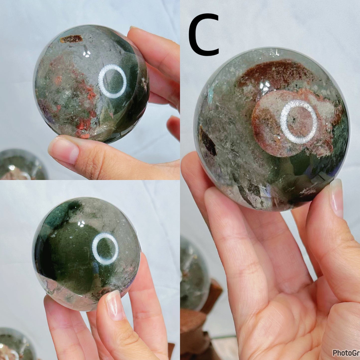 Garden Quartz Spheres