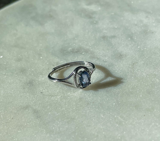 Blue Topaz Ring