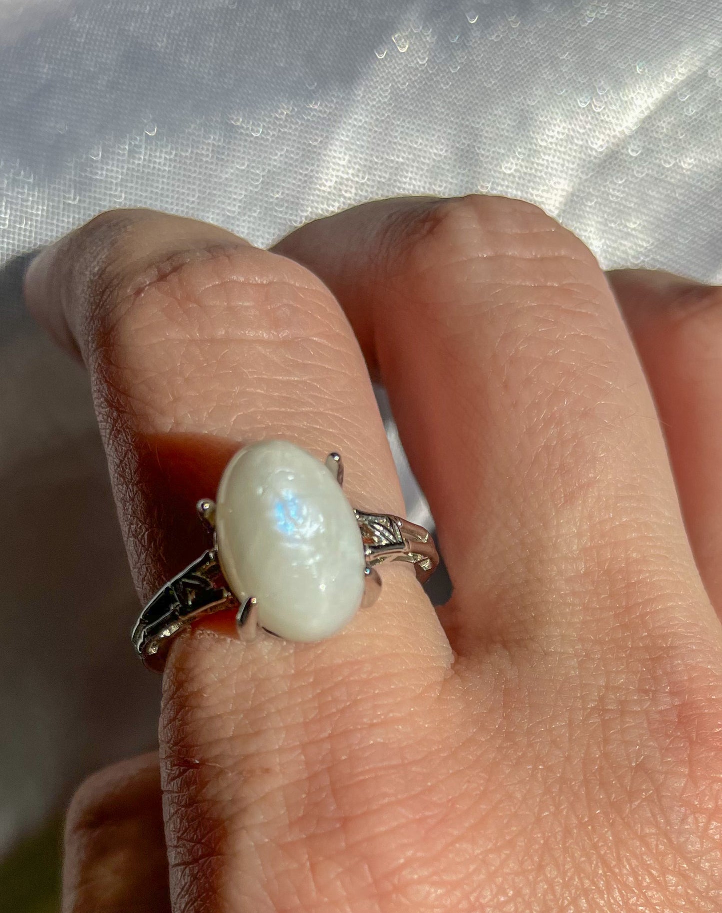 Moonstone Ring